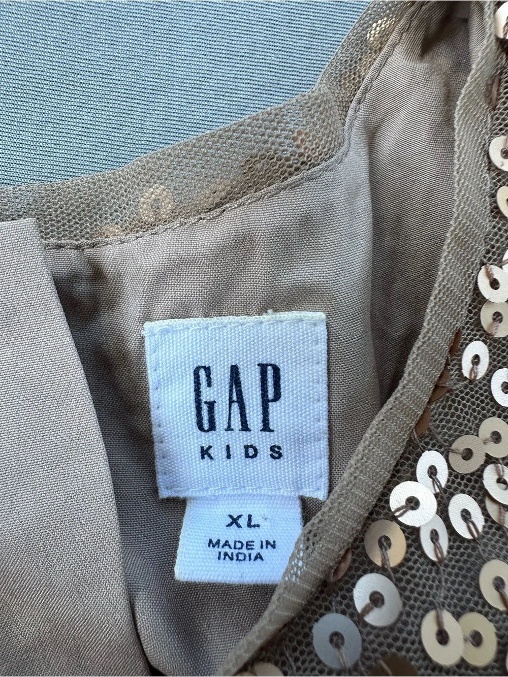 🎉5 for $45🎉  Gap girls sequin dress size XL